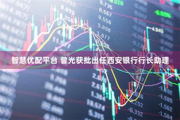 智慧优配平台 曾光获批出任西安银行行长助理