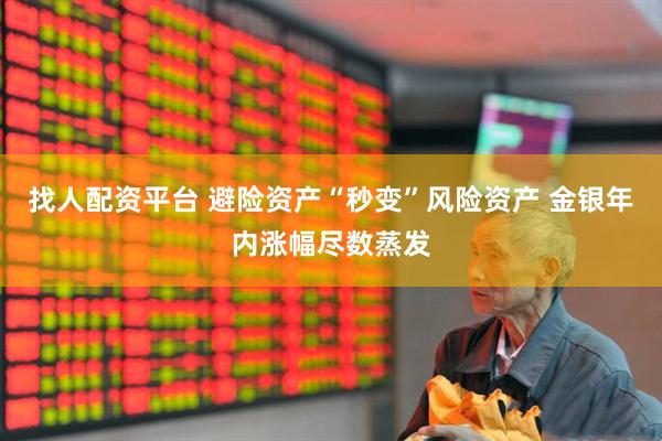 找人配资平台 避险资产“秒变”风险资产 金银年内涨幅尽数蒸发